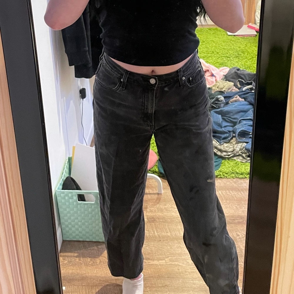 Levi’s Balloon Leg Black Jeans